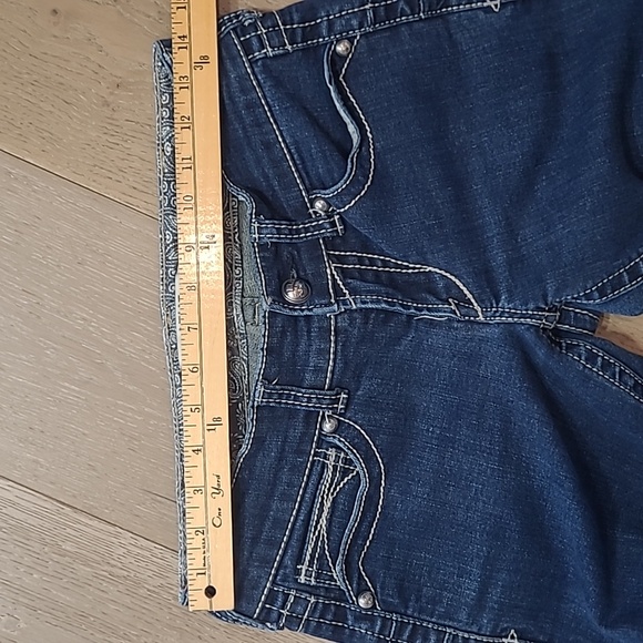 Ariat Real Denim Jeans Women's sz 26S Low Rise Bootcut Denim Jeans - Picture 11 of 14